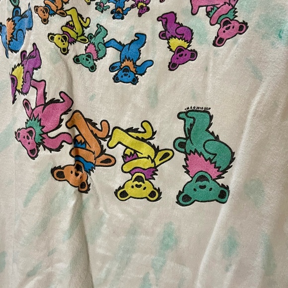 Grateful Dead X Doe Tee Dancing Bears Swirl Tie-Dye Unisex Size Large - Picture 2 of 6